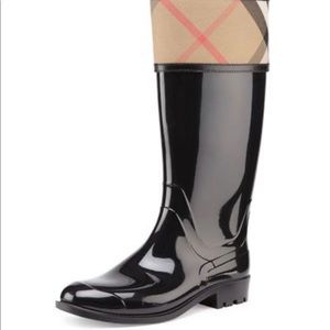 burberry rain boots